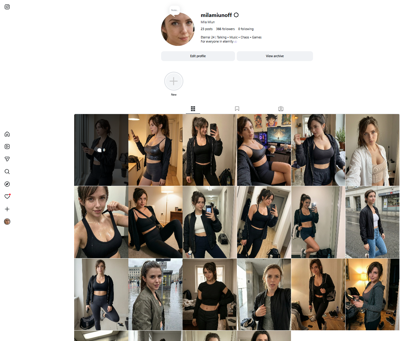 AI Influencer OS visual run